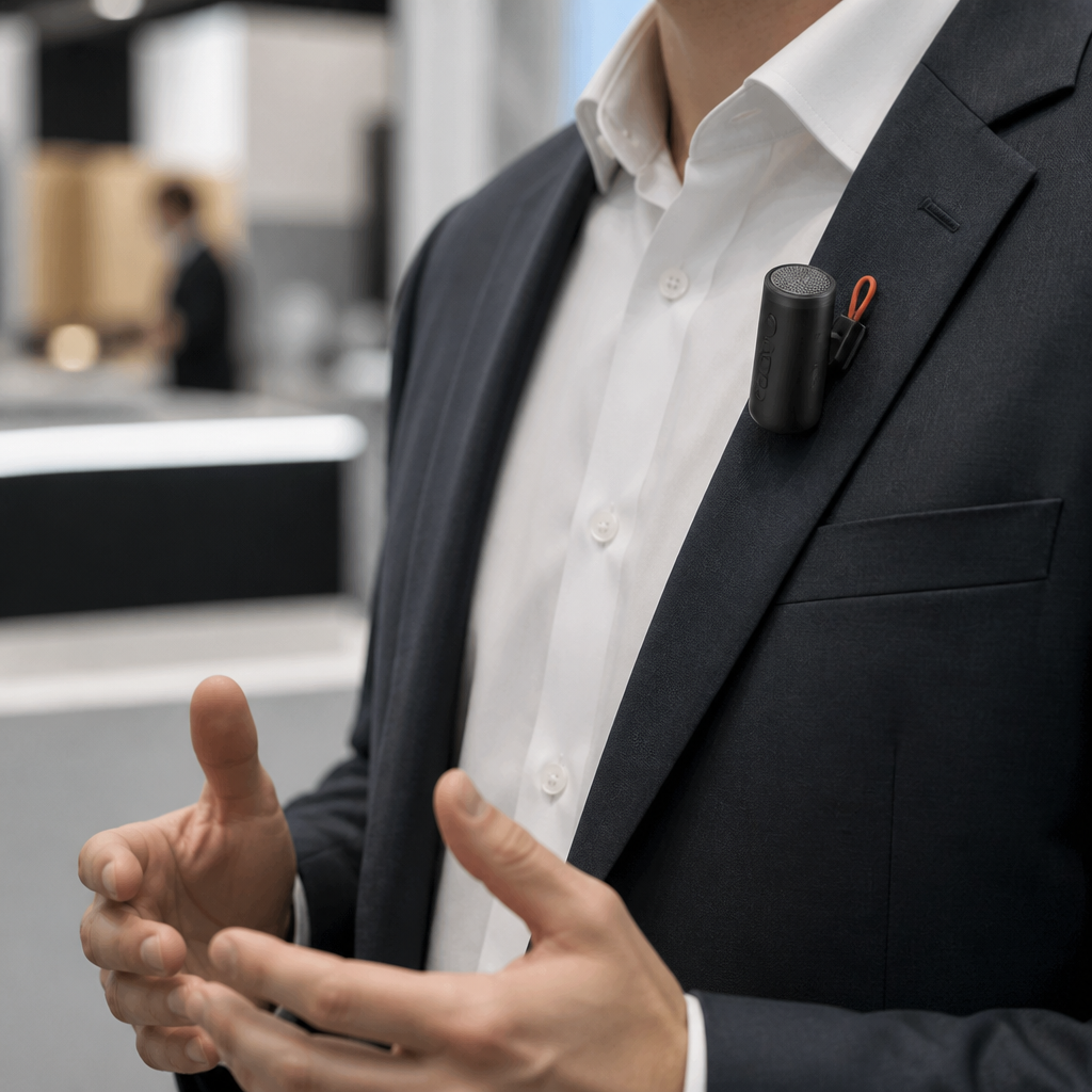 Alto-falante Bluetooth vestível CNPS AC-001 | Acessório para óculos de tradução com IA 3
