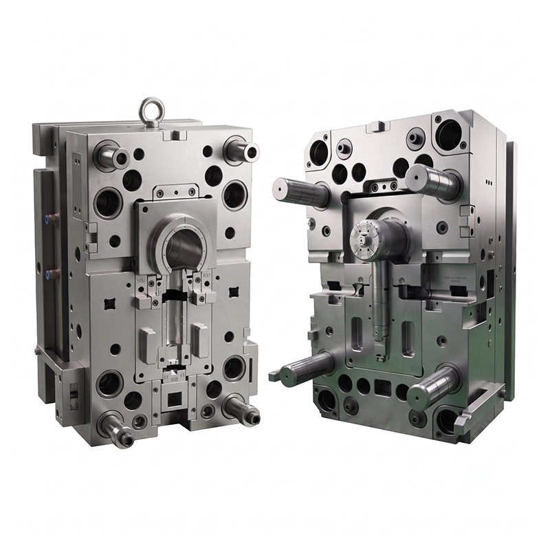 Integrated T-Body High-Speed Hair Dryer Housing & Barrel Precision Injection Mold 1