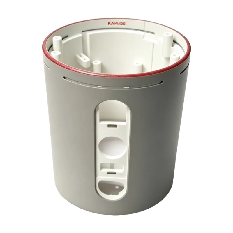 High-Impact Cylindrical Robotic Dog Brain Enclosure | PC+ABS Modular Control Unit Housing with Custom Cutouts 1