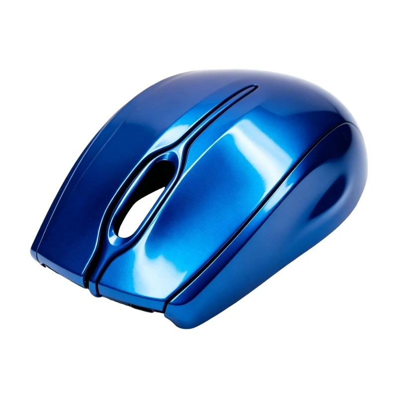 High-gloss painted mouse shell with mirror-like finish 1