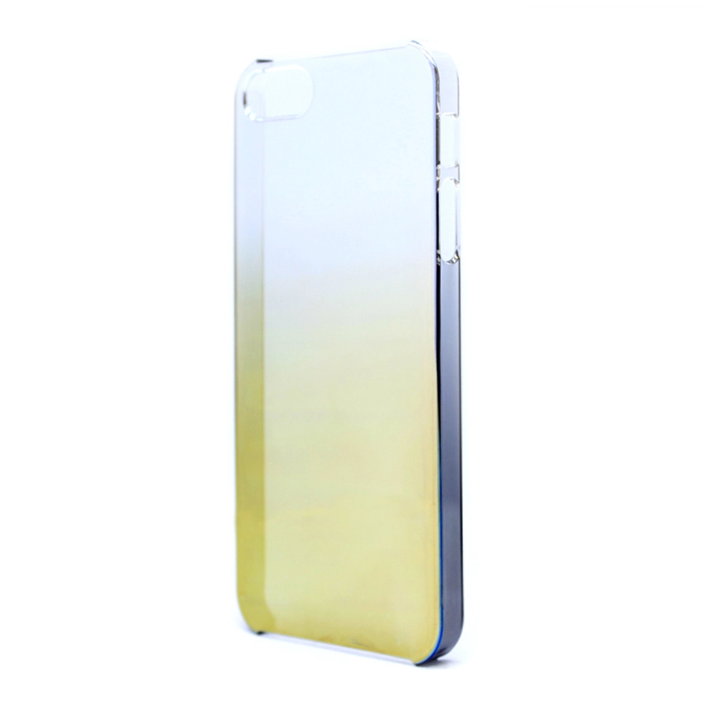 Gradient color phone case with 7 color gradient and transparent edge 1