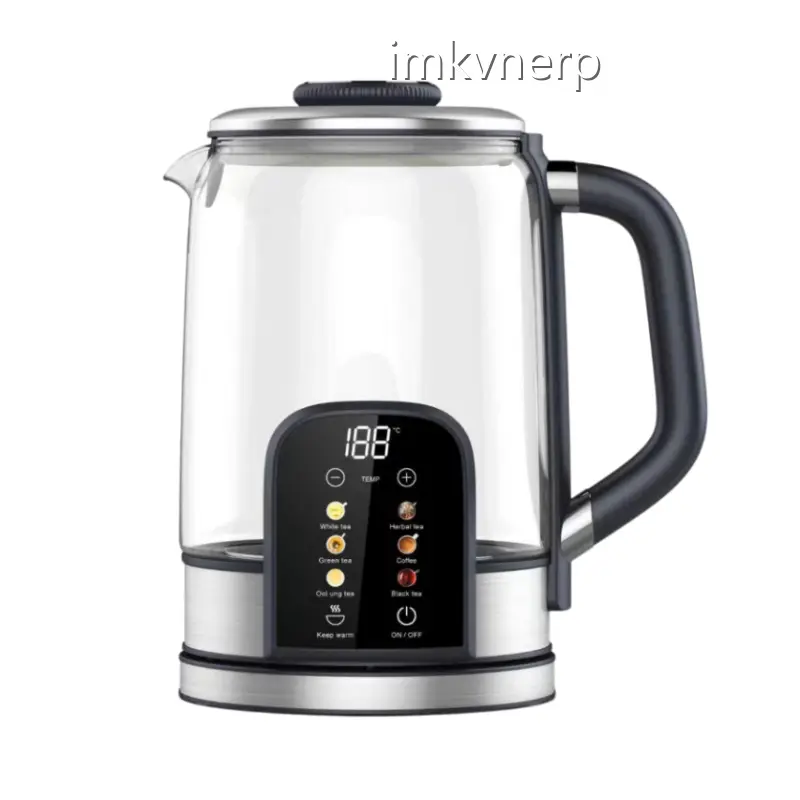 Glass Kettle 1.7l Borosilicate Glass Kettle Supplier 1