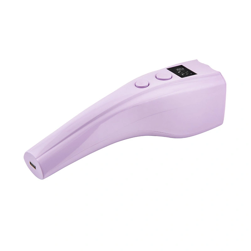 Cordless Foldable LED Nail Lamp with Phone Holder for Salons 1