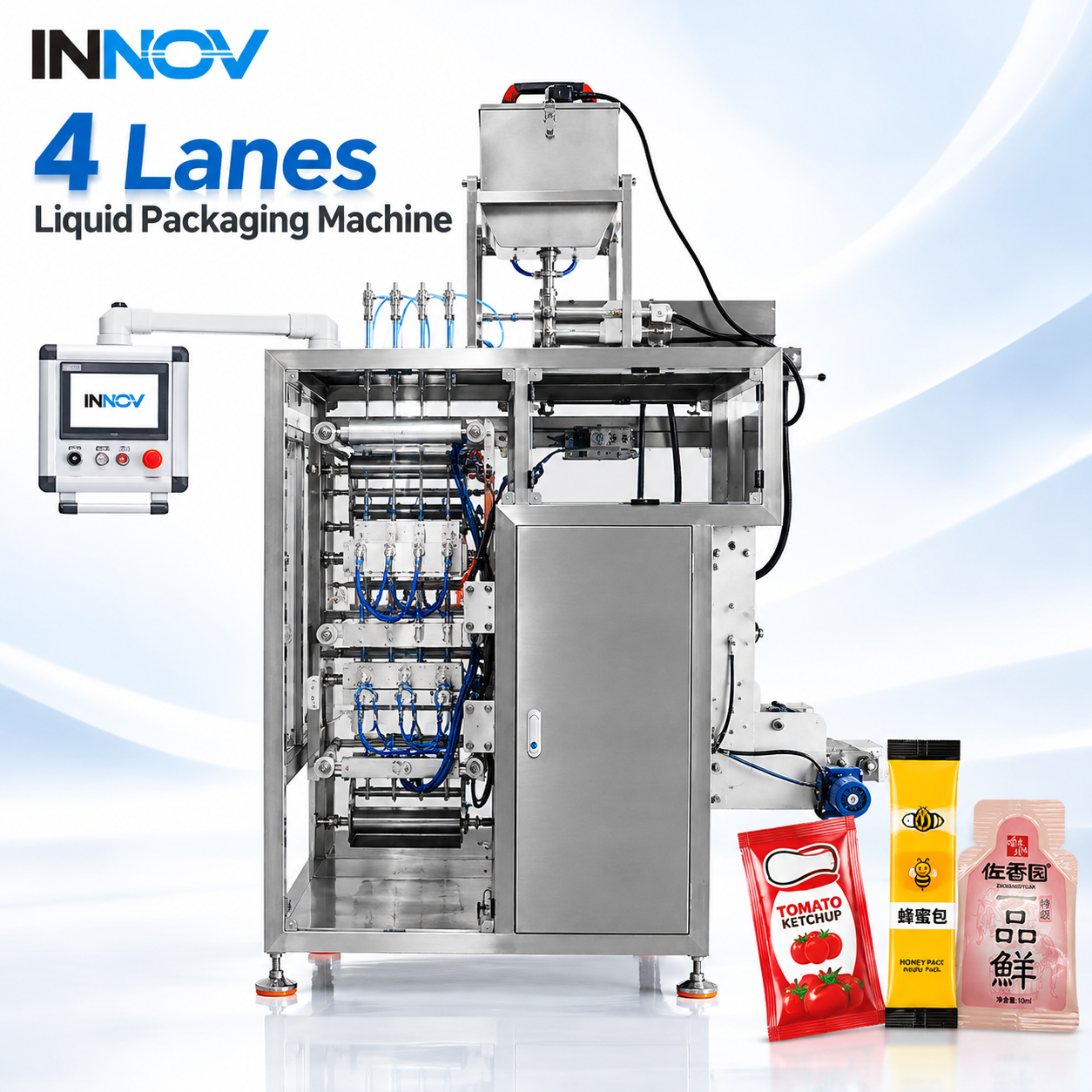 Why Choose a 4-Lane Liquid Sachet Packing Machine for Your Production Line?