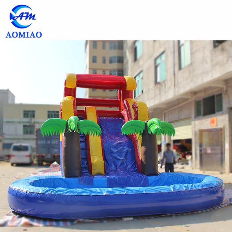 Water slide pool inflatable, Inflatable pool slide for adults SL1714 2