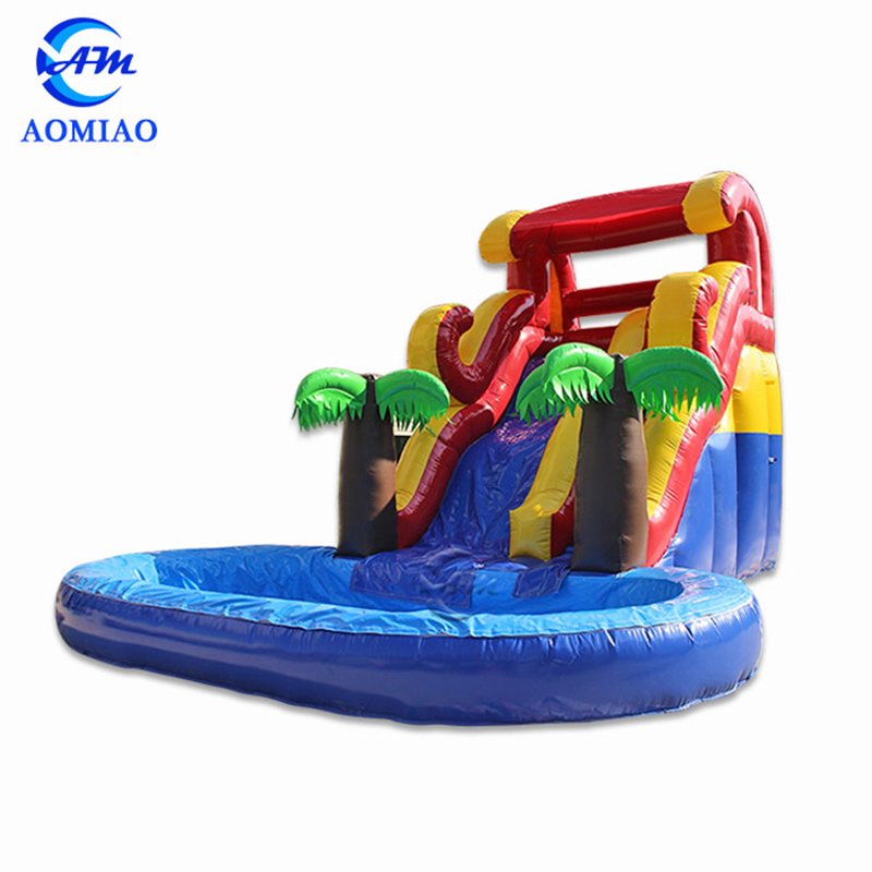 Water slide pool inflatable, Inflatable pool slide for adults SL1714 1