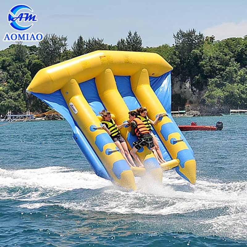 Yellow Inflatable Flying Fish WGF1 4
