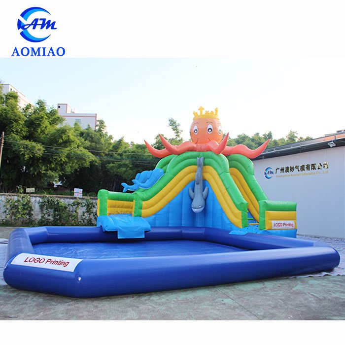 Octopus Inflatable Water Slide For Pool SL1701 2
