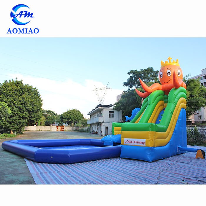 Octopus Inflatable Water Slide For Pool SL1701 3