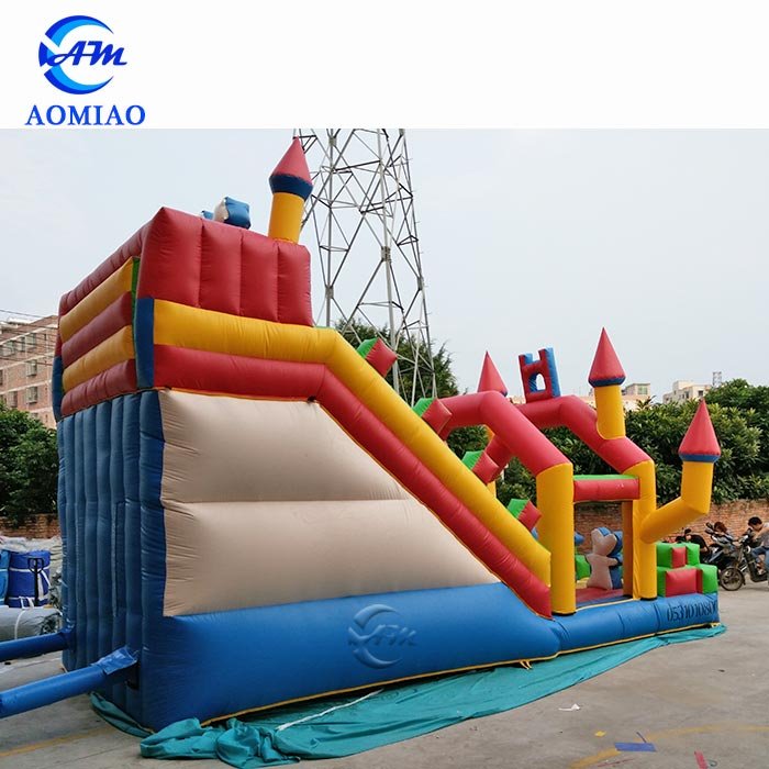 Colorful Inflatable Castle Slide - Mickey Mouse SL1733 3