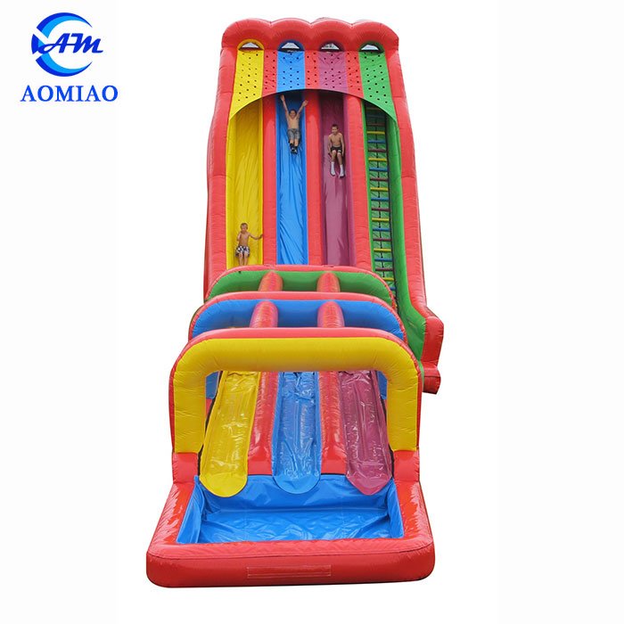 Large Inflatable Water Slides - Three Lane SL1728 2