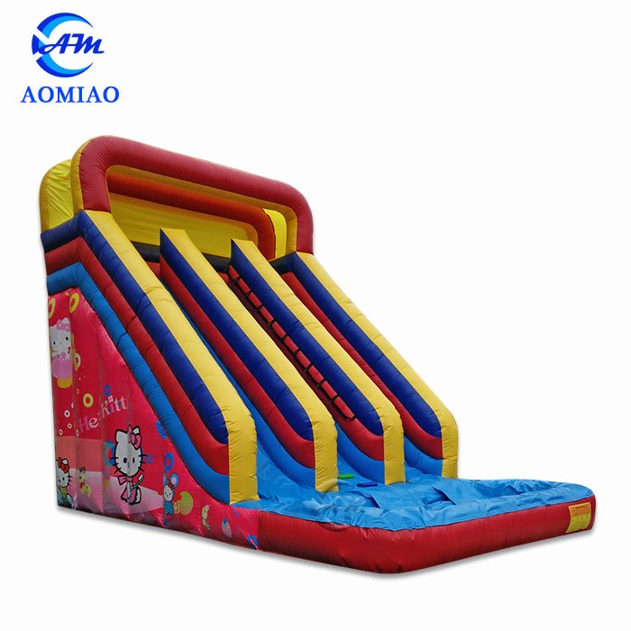 Big Kid Inflatable Water Slides With Pool - Hello Kitty SL1736 1