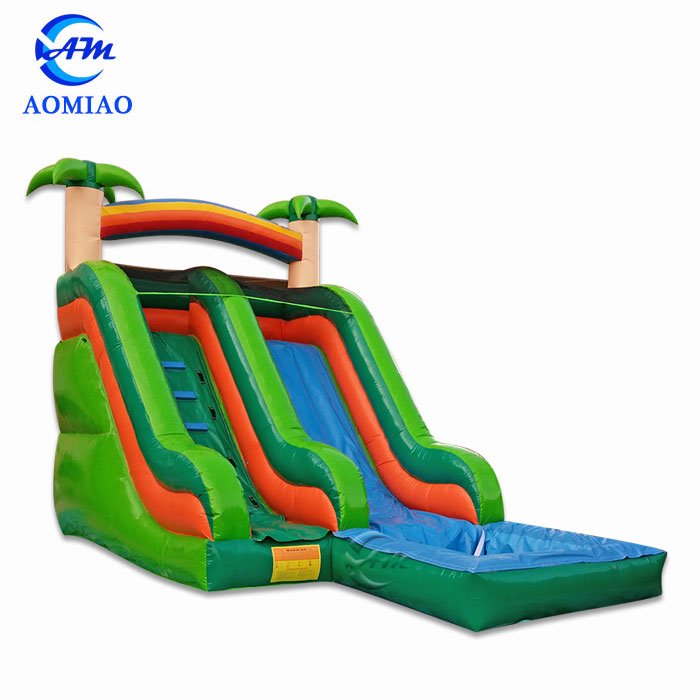 Kids Inflatable Water Slide With Pool - Jungle SL1735 1
