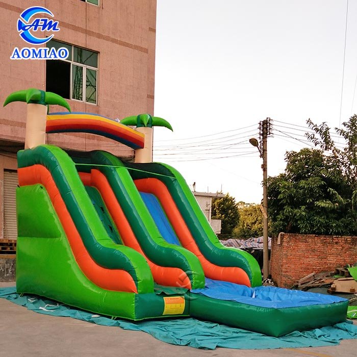 Kids Inflatable Water Slide With Pool - Jungle SL1735 2