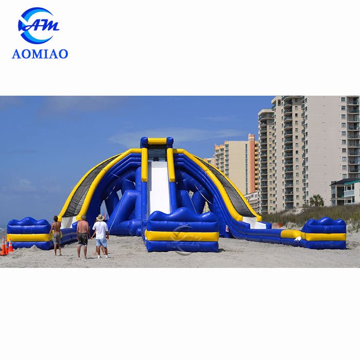 Huge Inflatable Water Slide - Three Lane SL1741 1