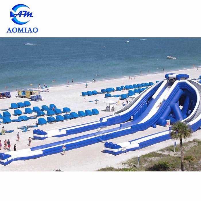 Huge Inflatable Water Slide - Three Lane SL1741 5