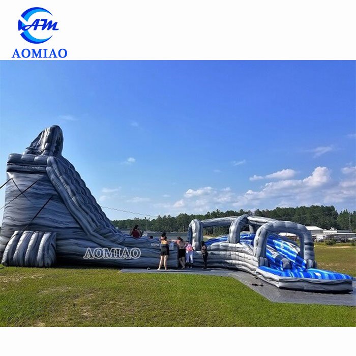 Outdoor Inflatable Water Slide With Pool - SL1768 3