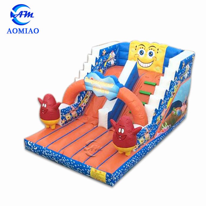 Home Inflatable Water Slides - SpongeBob SL1738 1