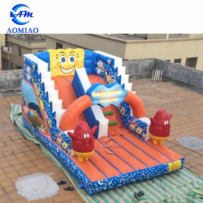 Home Inflatable Water Slides - SpongeBob SL1738 3