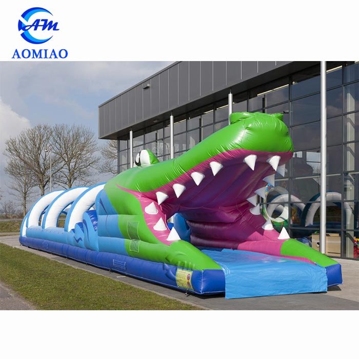 Giant Inflatable slip And Slide - Crocodile SL1758 2
