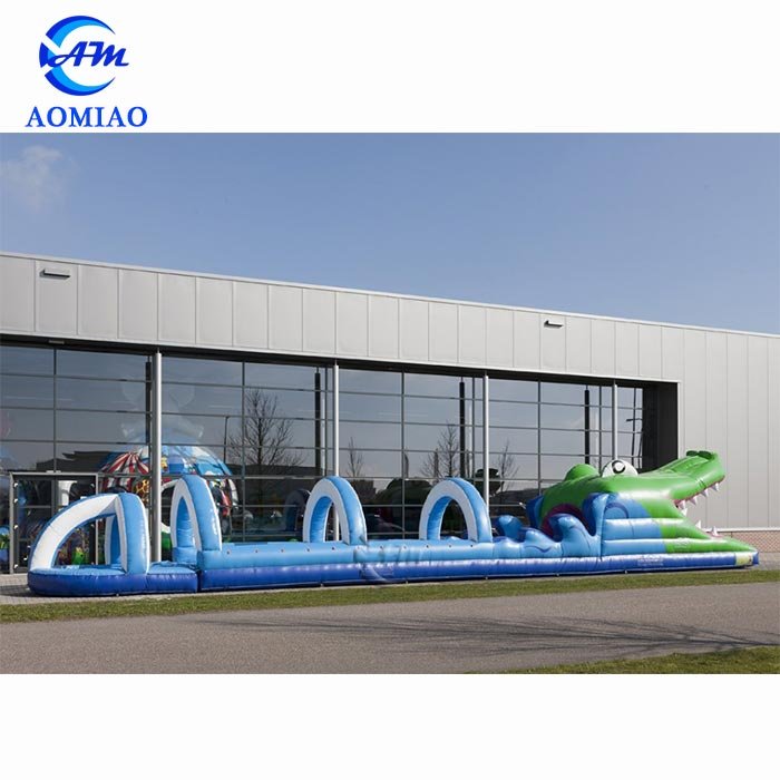 Giant Inflatable slip And Slide - Crocodile SL1758 4