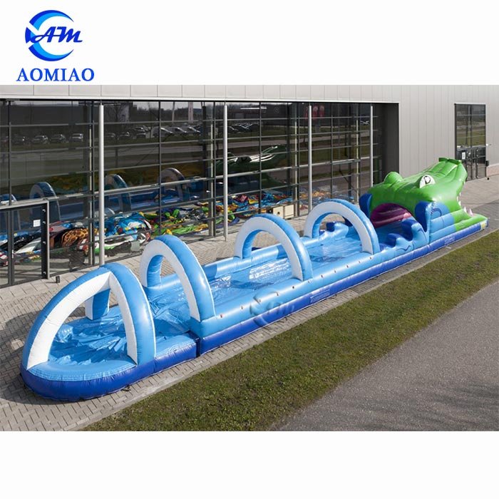 Giant Inflatable slip And Slide - Crocodile SL1758 6