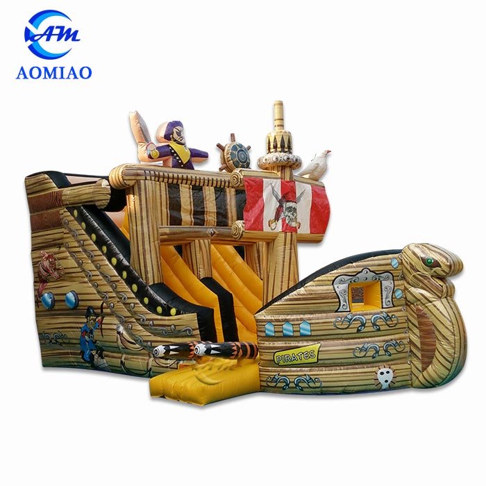 Best Inflatable Water Slides - Pirate Ship SL1744 1
