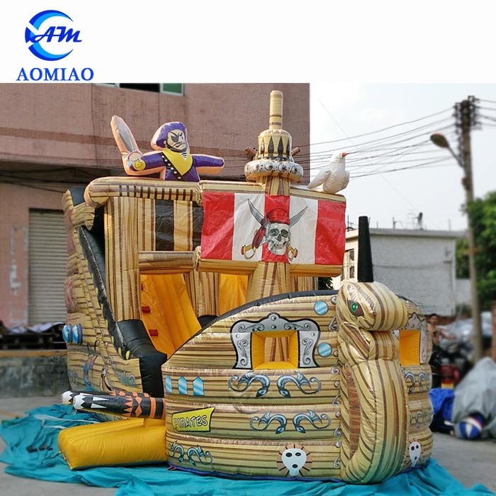Best Inflatable Water Slides - Pirate Ship SL1744 2