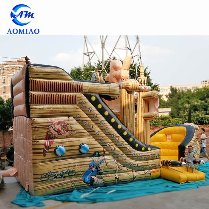 Best Inflatable Water Slides - Pirate Ship SL1744 3