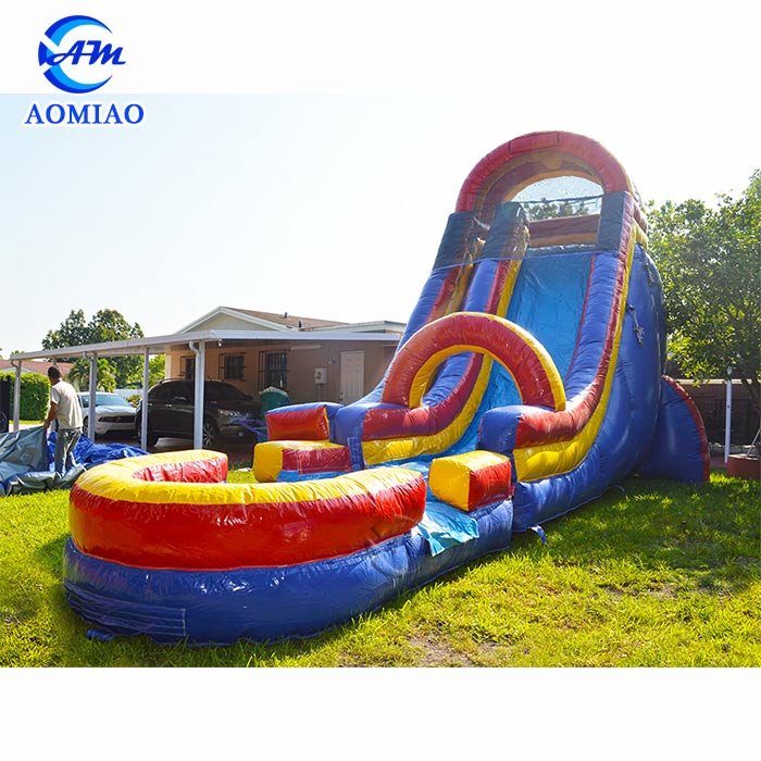 Adult Size Inflatable Water Slide With Pool - SL1753 2