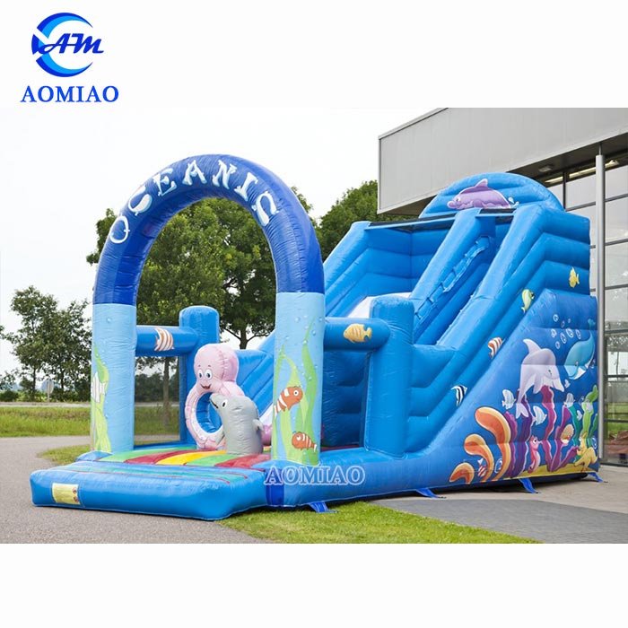 Kids Backyard Water Slide - Blue Sea SL1765 1