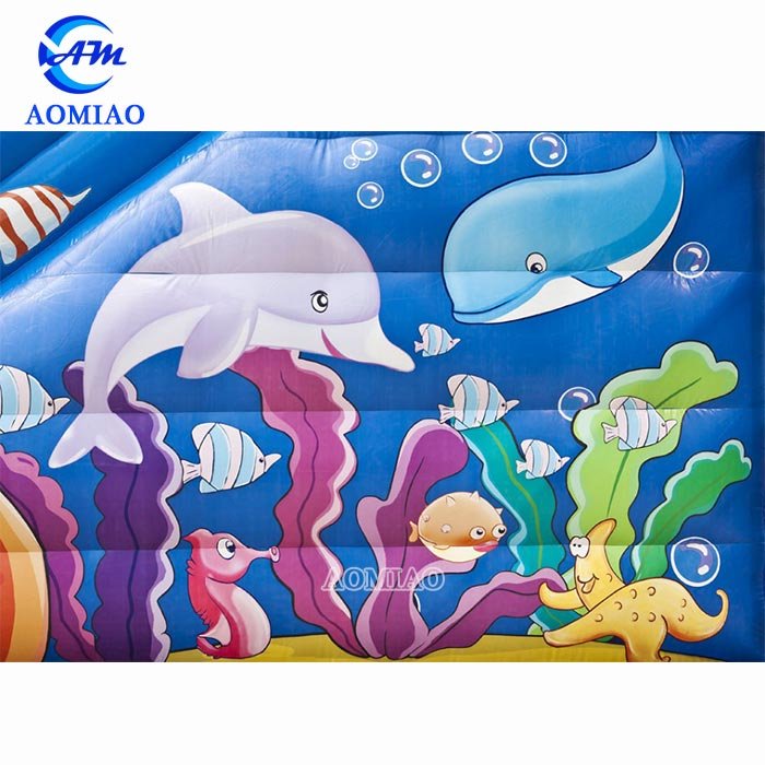 Kids Backyard Water Slide - Blue Sea SL1765 6