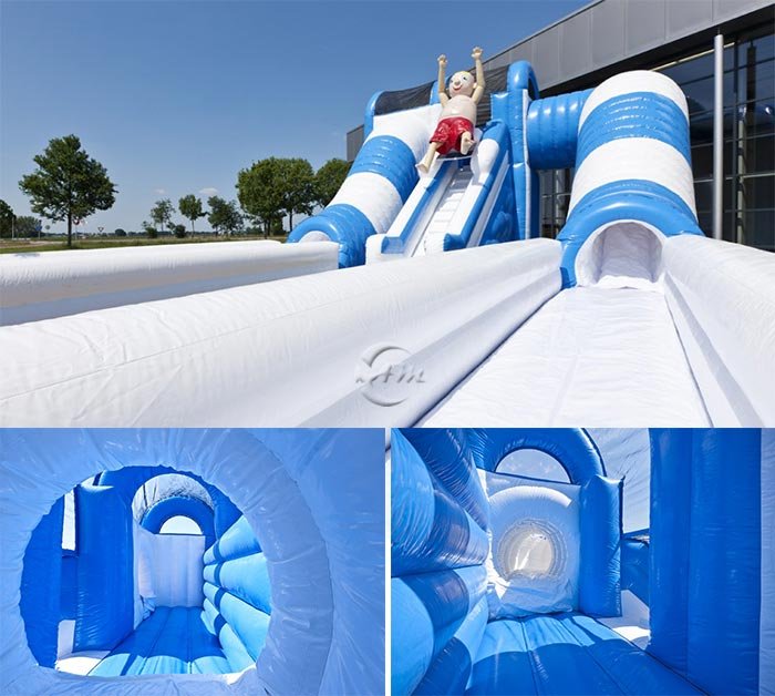 Double Water Slide Inflatable - Long Slip n Slide SL1764 5