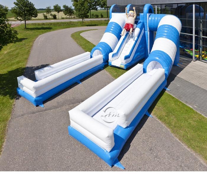 Double Water Slide Inflatable - Long Slip n Slide SL1764 2