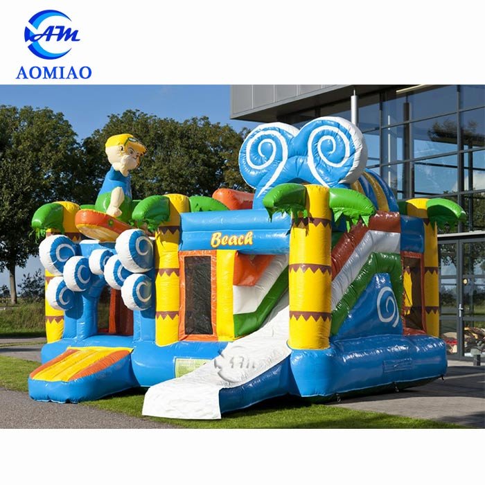 Commercial Bounce House With Slide - BO1748 1