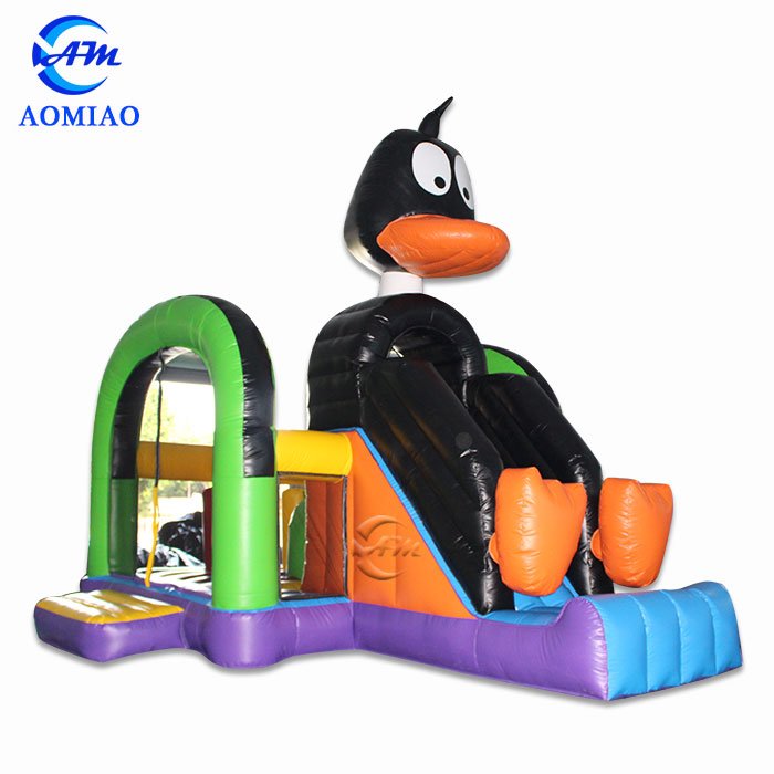 Bouncy Castle With Slide - Duck BO1746 1