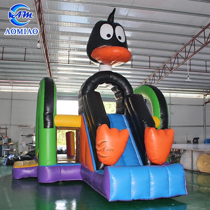 Bouncy Castle With Slide - Duck BO1746 3