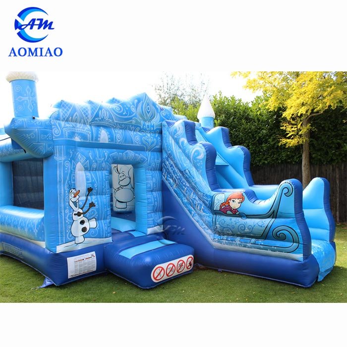 Inflatable Bouncers With Slide - Frozen BO1757 1