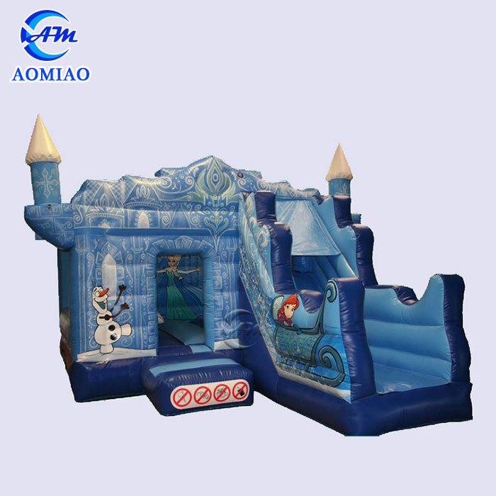 Inflatable Bouncers With Slide - Frozen BO1757 3