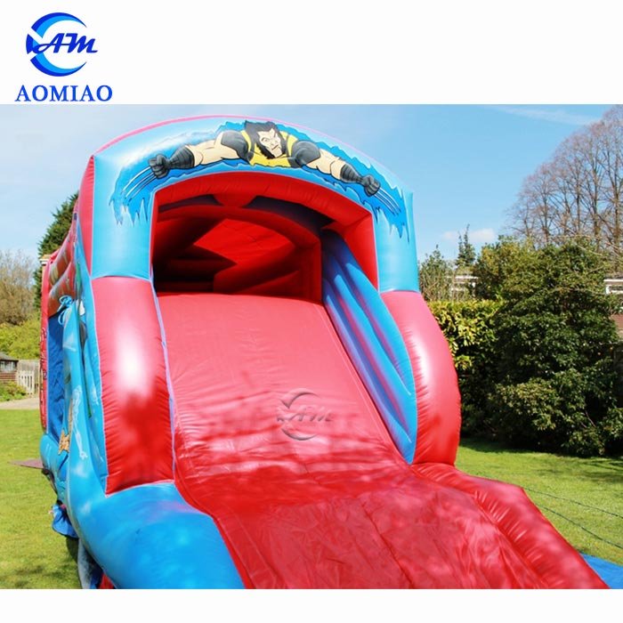 Adult Jumping Castle - Superman and Spiderman BO1759 3