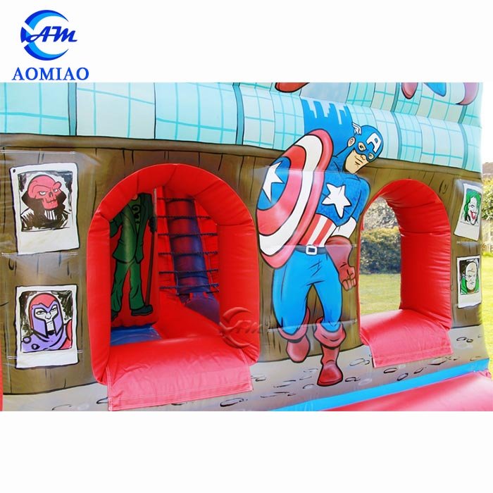 Adult Jumping Castle - Superman and Spiderman BO1759 6