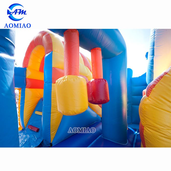 Obstacle Course Bounce House - Whale BO1772 4