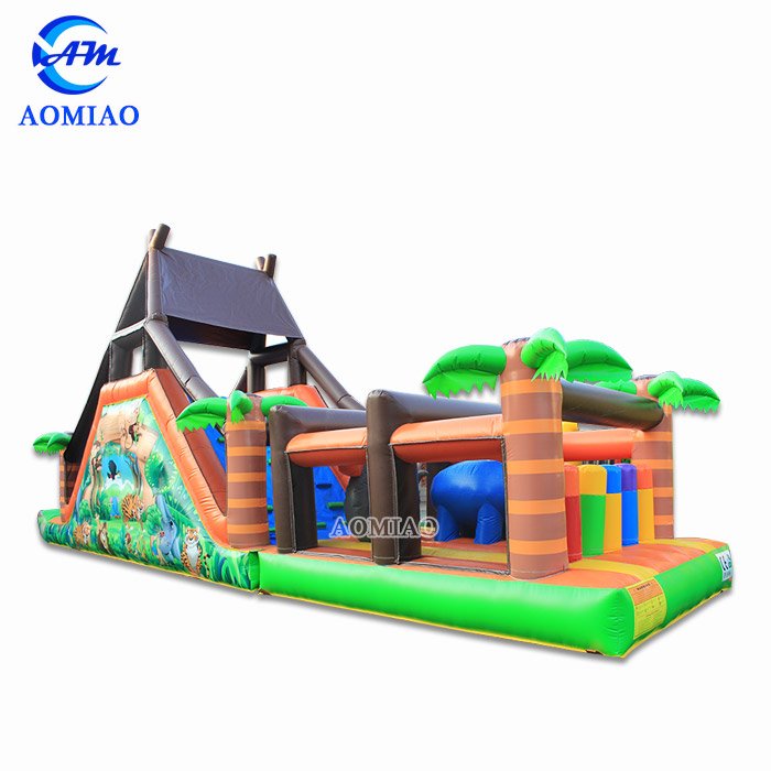 Inflatable Obstacle Course - Cartoon OB1715 1