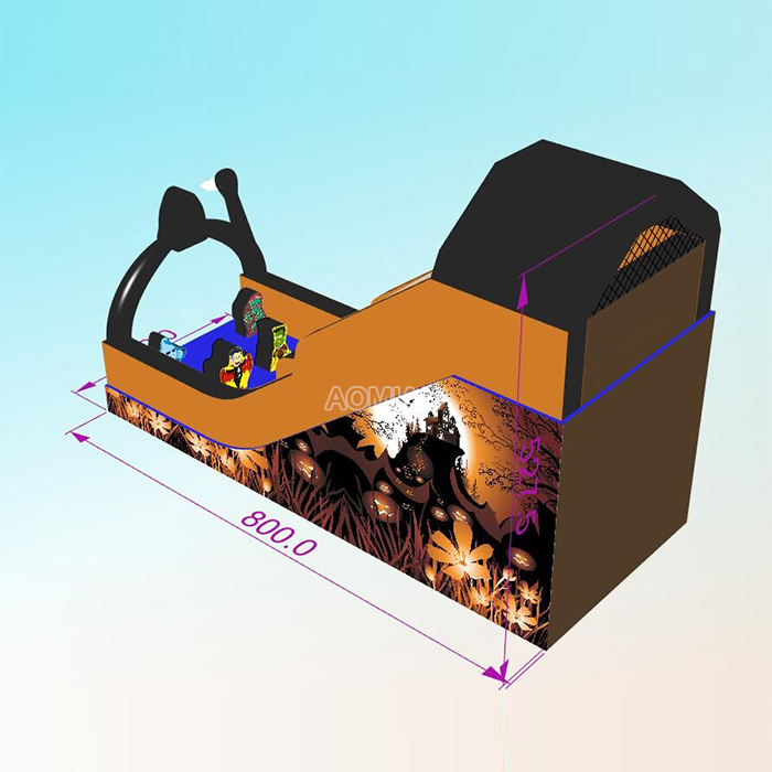 26FT Giant Custom Outdoor Inflatable Slide - Helloween Themed HW04 2