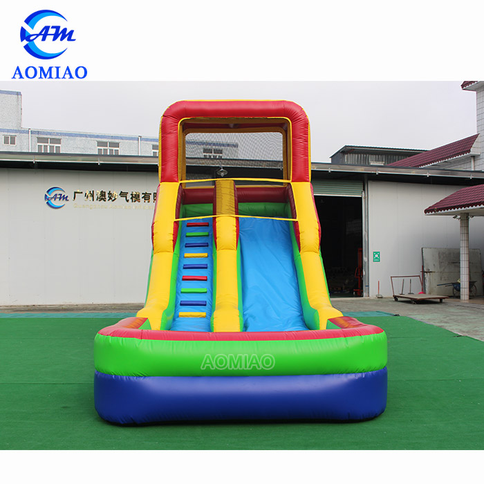 26ft Colorful Backyard Commercial Inflatable Water Slides With Pool - SL1775 1