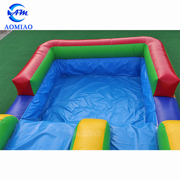 26ft Colorful Backyard Commercial Inflatable Water Slides With Pool - SL1775 5