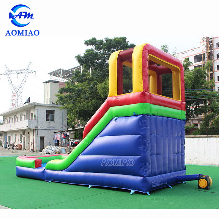 26ft Colorful Backyard Commercial Inflatable Water Slides With Pool - SL1775 4