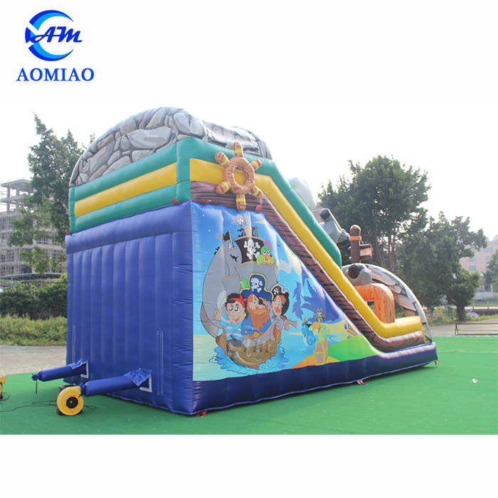 26FT Customized Giant Inflatable Slide For Backyard - Pirate Ships Themed SL1777 4