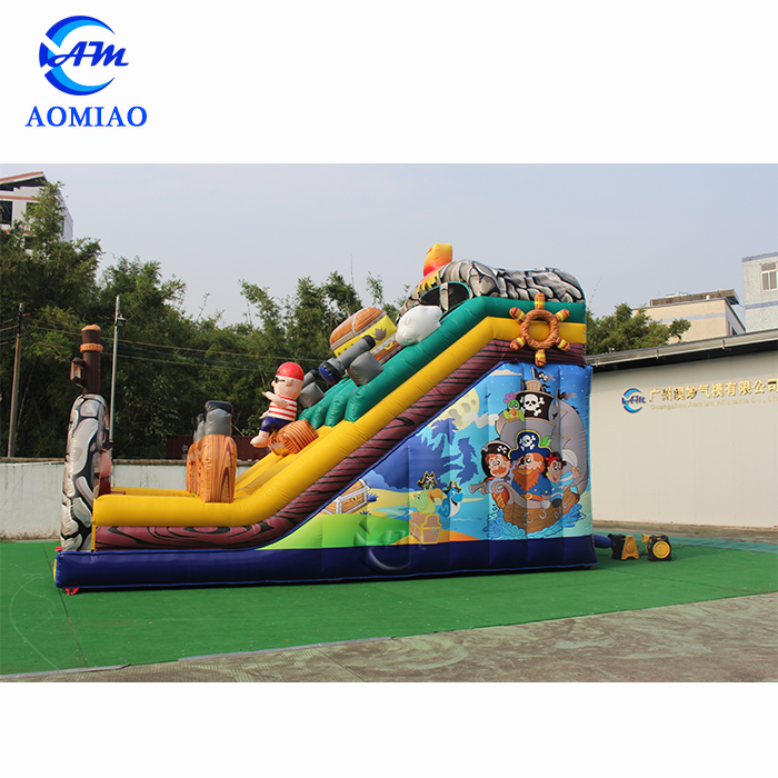 26FT Customized Giant Inflatable Slide For Backyard - Pirate Ships Themed SL1777 3