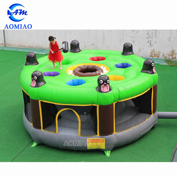 Human Size Giant Inflatable Whack A Mole Game - SGW02 1
